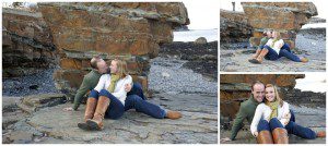 Bar Harbor Maine engagement