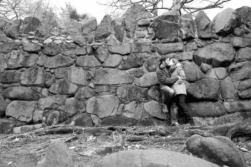 Boston engagement session Maine wedding photographer