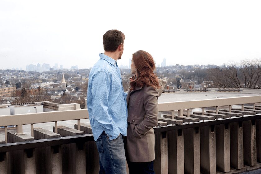 Boston engagement session Maine wedding photographer