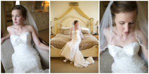 brides portraits natural lighting