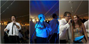 Time Pilots play 80's music at Maine wedding