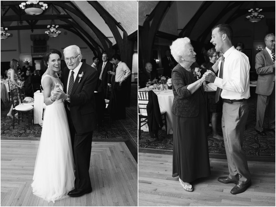 grandparent dances at Bar Harbor Maine wedding