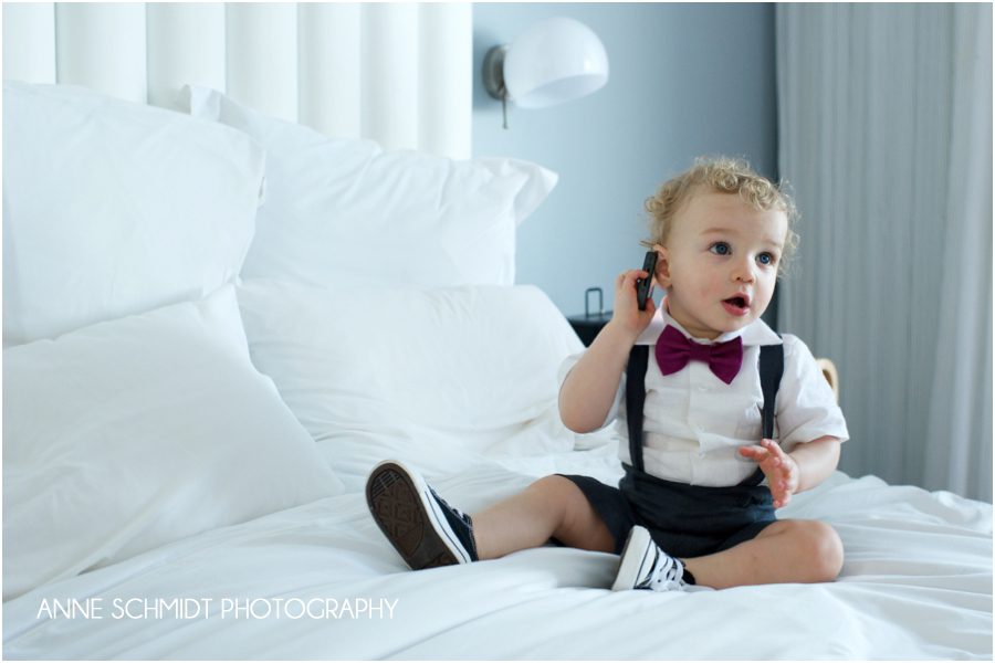 ring bearer on phone