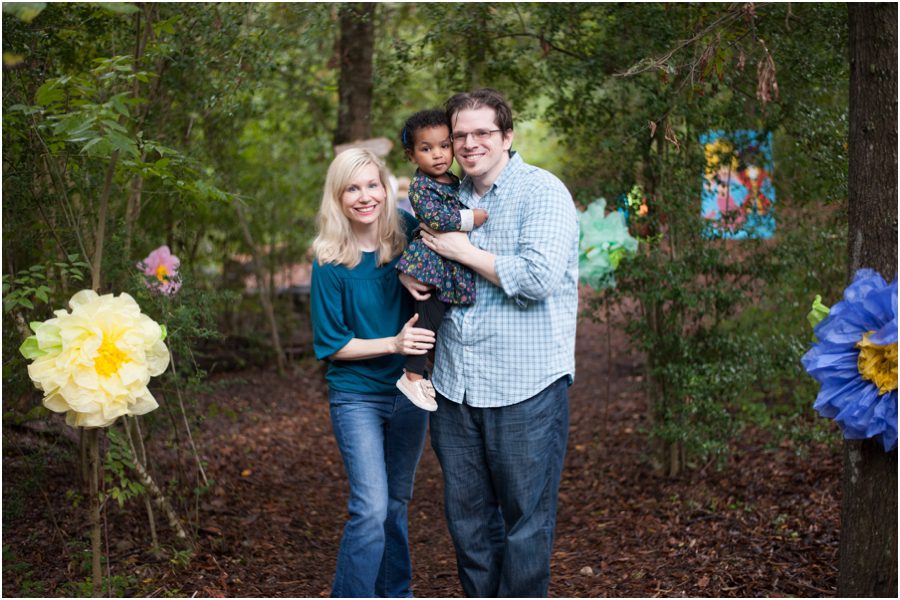 Houston Arboretum family portrait photographer