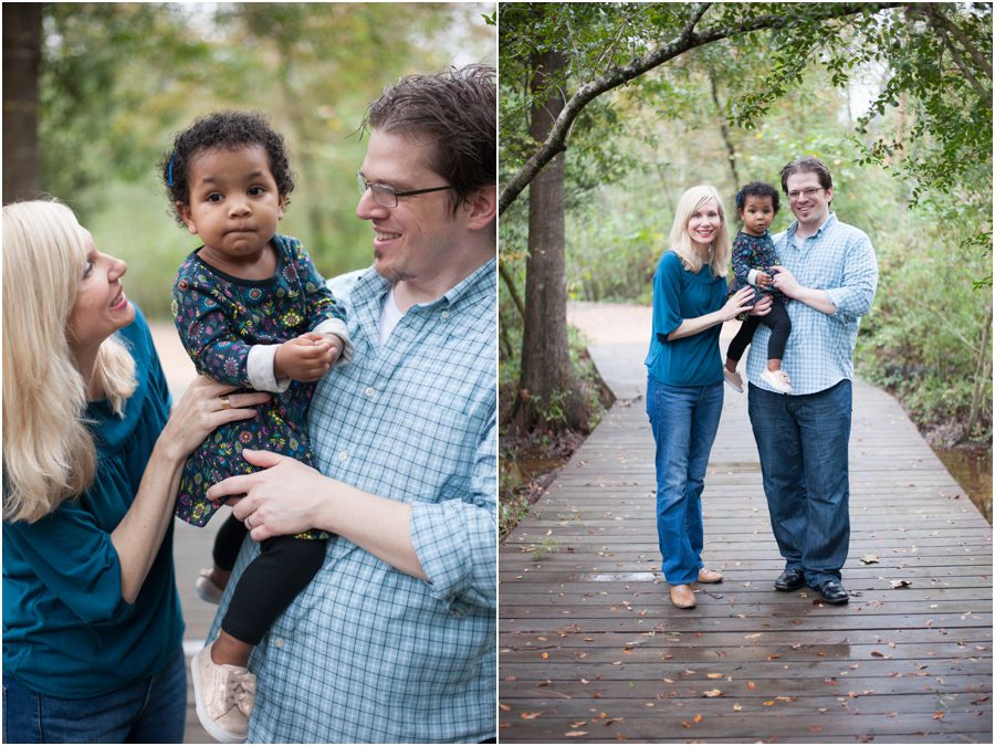 Houston Arboretum family portrait photographer
