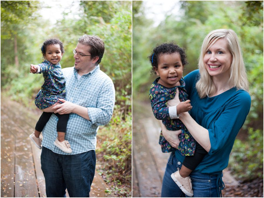 Houston Arboretum family portrait photographer